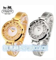 美國代購COACH 14501432 全新正品 時尚簡約女款 石英手錶 現貨促銷直購價