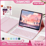 DANYCASE Keyboard Case Tablet Cover For iPad 11th A16 10th gen air 4/5 10.9" Air 6 11 M2/3 5th 6h 9.