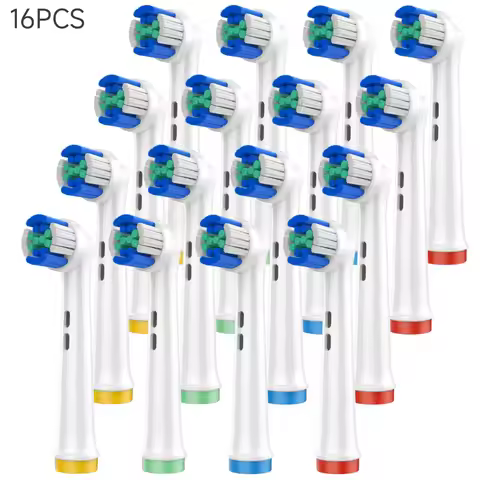 Compatible Branu Oral Electric Toothbrush Head 3709/D12/3756/3757B Replacement D100