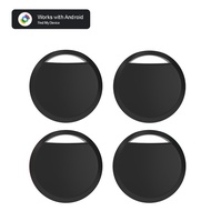 4-Pack Bluetooth GPS Tracker for Android Tag Work With Google Find App Key Finder Bike Pets Smart Ta