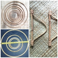 RATTAN BAG HANDLE MACRAME FRAME HANDLE GERAISURYA