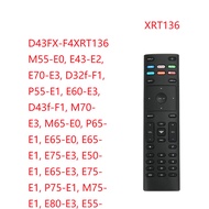 Replacement Remote Control XRT136 Applicable for Vizio TVD32h-F4 D43fx-F4 D65x-G4 PQ65-F1 V505-G9 D4