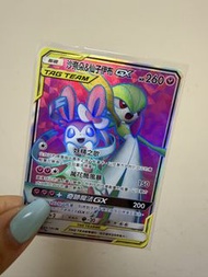 $180 繁中Ptcg 沙奈朵&仙子伊布 SR 寶可夢 TAG TEAM GX 卡牌