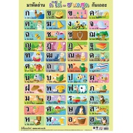 Poster A-H (A.chicken-H-Owl) Paper EQ-069 Teaching Media