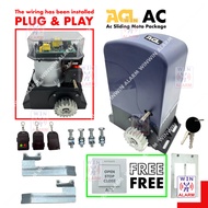 AGL 1500 AC ( FULL SET WITHOUT GEAR RACK )  ONE SPEED SLIDING MOTOR HEAVY DUTY autogate system