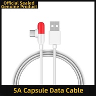 CRDC | Capsule Shaped Fast Charging Type-C Data Cable for Vivo IQOO3 pro Bendable 5A Flash Charge Wn
