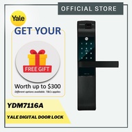 Yale YDM7116A Biometric Digital Door Lock Matte Black (COMES WITH FREE GIFT)