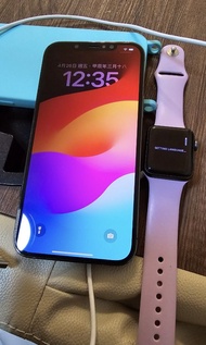 快走 二手 iPhone 12 pro max 128gb  香港行貨  + apple watch series 3