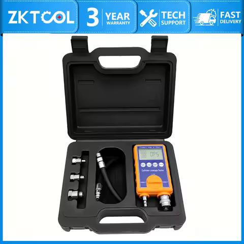 Cylinder Leakage Tester Upgraded Version With Digital Multimeter, Automatic Range Digital Multimeter