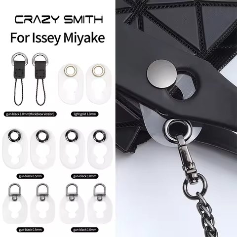 CRAZYSMITH Transformation Buckles for Issey Miyake Underarm Crossbody Replacement Bag Strap Anti-wea