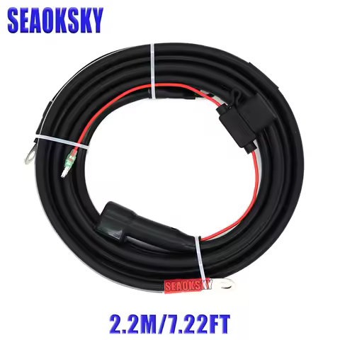 6H0-82105-12 6H0-82105 Battery Cable for Yamaha Parsun Powertec Outboard Engine 30-85HP Boat Engine