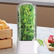 Moon Crystale Herb Saver for Refrigerator Herb Storage Container for Mint Leaves Asparagus