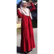 BAJU RAYA VIRAL 2023 JUBAH RAYA LOOSE VIRAL NURSING FRIENDLY PLUS SIZE/ MENGANDUNG