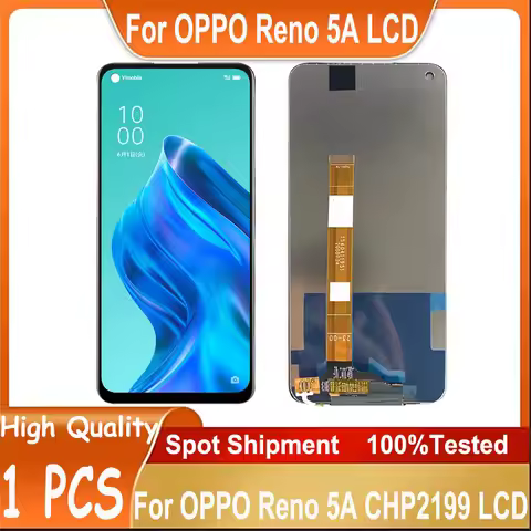 High Quality LCD For Oppo Reno 5A LCD Display Touch Screen Digitizer Assembly For OPPO Reno 5A CPH21