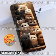 Softcase rubber realme c71/S8/Motif /case realme c71/casing realme c71
