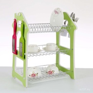 Shelf Three-Tier Drain Kitchen Supplies Novel Room Type Utensils Household Sink Drain Kitchen Kitche