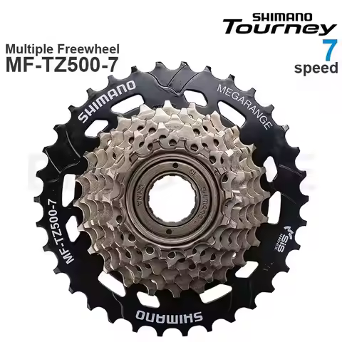 SHIMANO TOURNEY MF-TZ500 MF-TZ510 7 Speed Mountain Bike MULTIPLE Freewheel Metal Thread Sprocket 14-