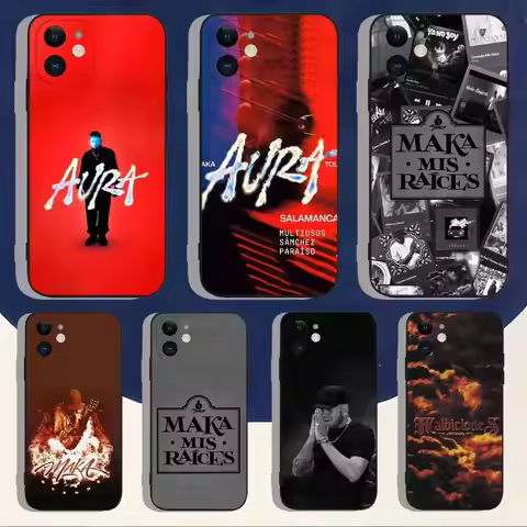 Rapper Maka Aura 2025 Tour Phone Case For iPhone 16,15,14,13,12,11,Pro,Max,Plus,X,XS,XR,SE,8,7,Mini,