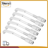 XUEXII 24Pcs Banjo Hooks, Adjustable Tension silver Banjo Parts, Precision zinc alloy Banjo Bracket 