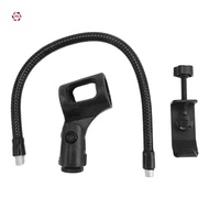 [jane_barton.]Gooseneck Mic Stand Mic Flexible Gooseneck Clamp Microphone Stand 360 Degree Flexible 