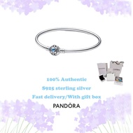 100% authentic original Pandoras S925 Sterling Silver simple 592342C01 Pandoras Moments Disney Aladdin Princess Jasmine Bangle
