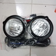 Fog Lamp Lampu Spot Kabut Senja Pagi Malam Mobil RWB FL4069TY New Avanza/Universal Soket H11 12Volt 