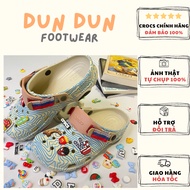 Crocs Terain 2023 Slippers In Blue [Genuine] [Genuine] Crocs Terain 2023 With Random Straps + Jibitz