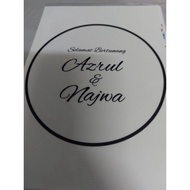 WEDDING EDIBLE IMAGE