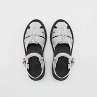 Copse รองเท้าหนัง Rose Sandals - White