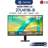 LG 27U411B-B Monitor (27 Inch - FHD - IPS - 144Hz - 5ms) - Genuine product