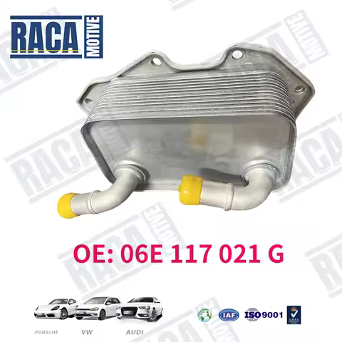 For VW Touareg Audi A6 A7 A8 Q5 Q7 S4 S5 SQ5 3.0L Engine Oil Cooler and Gasket 06E117021G 06E117021L