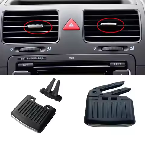 x1/x2/x4/x6 Car Front Rear A/C Air Vent Outlet Grill Slide Adjust Clip For VW Jetta A5 MK5 Golf 5 GT