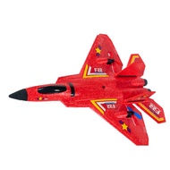 ไร้สายแบบไร้สาย ของขวัญสำหรับเด็ก เครื่องบินบังคับวิทยุ F22 เครื่องบินบังคับวิทยุ โมเดลเฮลิคอปเตอร์ 