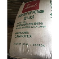 50KG POTASSIUM CHLORIDE BAJA BUNGA DAN BUAH (High K 60%)