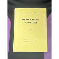 CASES AND MATERIALS : EQUITY AND TRUST I