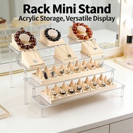 Rack Stand Acrylic Shelf Doll Storage Jewellery Display