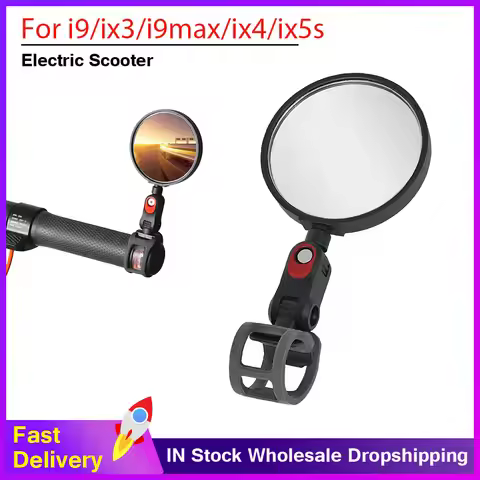 Rearview Mirror for IScooter I9/ix3/i9max/ix4/ix5s/ix7pro/ix8/i10/i9M /F2/F7/W5/W7/W8/W9/A14 Adjusta