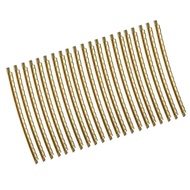 [svzfjuv] 21Pieces 2.0mm Width Brass Fret Wire Fretwires for Classical Acoustic Guitar