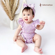 Little Koda - Jeje Jumper Baby Set 3-15 Months Free Bandana Tokonashya Baju Baby Set Newborn Baby Se