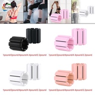 chulisia 2Pcs Wearable Weights Arm Weights Set Adjustable Wrist Ankle Weights for Women Men Cardio A
