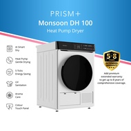 PRISM+ Monsoon Dryer DH 100 | 10kg Heat Pump Dryer