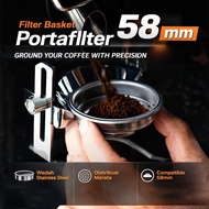 Kisshome Espresso Coffee Filter Basket Portafilter 58mm