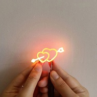 TANGSHANG LED Edison Filament, 3V Flexible Diode Light Filament, DIY Bulb Accessories Creative Carto