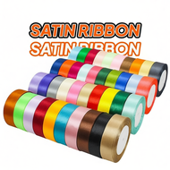 22M Satin Ribbon Gift Wrapping Flower Bouquet Reben Hiasan Hadiah Riben Bunga DIY Reben Cenderahati