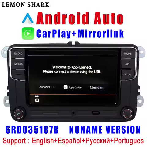 Noname RCD330 Plus Carplay Car Radio Android Auto 6RD 035 187B MIB RCD340G For VW Golf 5 6 Jetta MK5