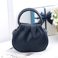 4.9 Female Bag Ladies Handbag Small Round Bag Female New Style Mini Durable Trendy All-Match Coin Pu