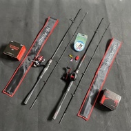 Hi Power lure fishing rod set (ranmi BR + Pro AC reel) specializes in luring snakeheads, sop,...