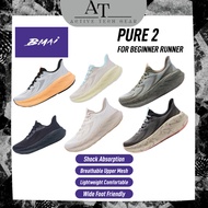 【All Runner】BMAI Pure 2 Running Shoes Lightweight, Breathable, Cushioned for Men & Women