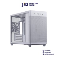 CASE (เคส) ASUS PRIME AP201 TEMPERED GLASS (WHITE) (MICRO-ATX)