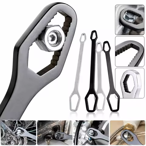 General Motors Torx Wrench 3-17mm Adjustable Self Tightening Wrench Plate Double Head Torx Wrench To